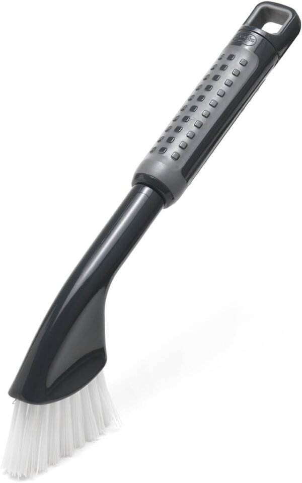 Addis ComfiGrip Grout/Cleaning Brush In Graphite With Stiff Bristles