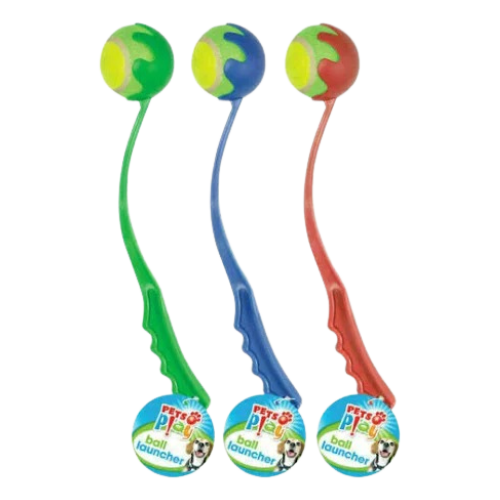Pets Play Ball Launcher with Tennis Ball Pets Play Ball Launcher with Tennis Ball