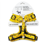 Long Paws Funk Dog Harness & Lead Set – Mustard Panda - Image 5