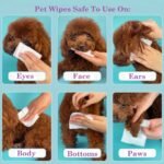 Pride & Groom Biodegradable Multipurpose Pet Wipes (30 Pack) - Image 2