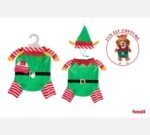 Smart Choice Christmas Elf Dog Costume – Small (30cm) - Image 2