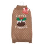 Premium Soft Christmas Little Pudding Dog Jumper