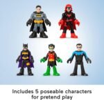Imaginext DC Super Friends Batman Heroes Figure Set - Image 2
