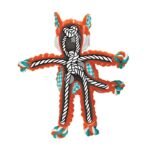 KONG Floppy Knots Fox Dog Toy - Image 4