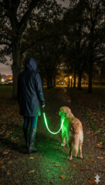 Nite Beams LED Dog Lead Leash with Flashlight – Light Up Pet Safety Night Walks - Image 8