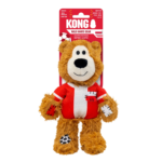 KONG Wild Knots Bear Dog Toy England Football World Cup 2026 Limited Edition Medium/Large Plush Rope Squeaky Toy - Image 9