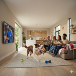 KONG Wild Knots Bear Dog Toy England Football World Cup 2026 Limited Edition Medium/Large Plush Rope Squeaky Toy - Image 5