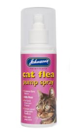 Johnson’s Cat Flea Pump Spray – Bundle 2x100ml Flea Treatment Spray for Cats & Kittens - Image 2